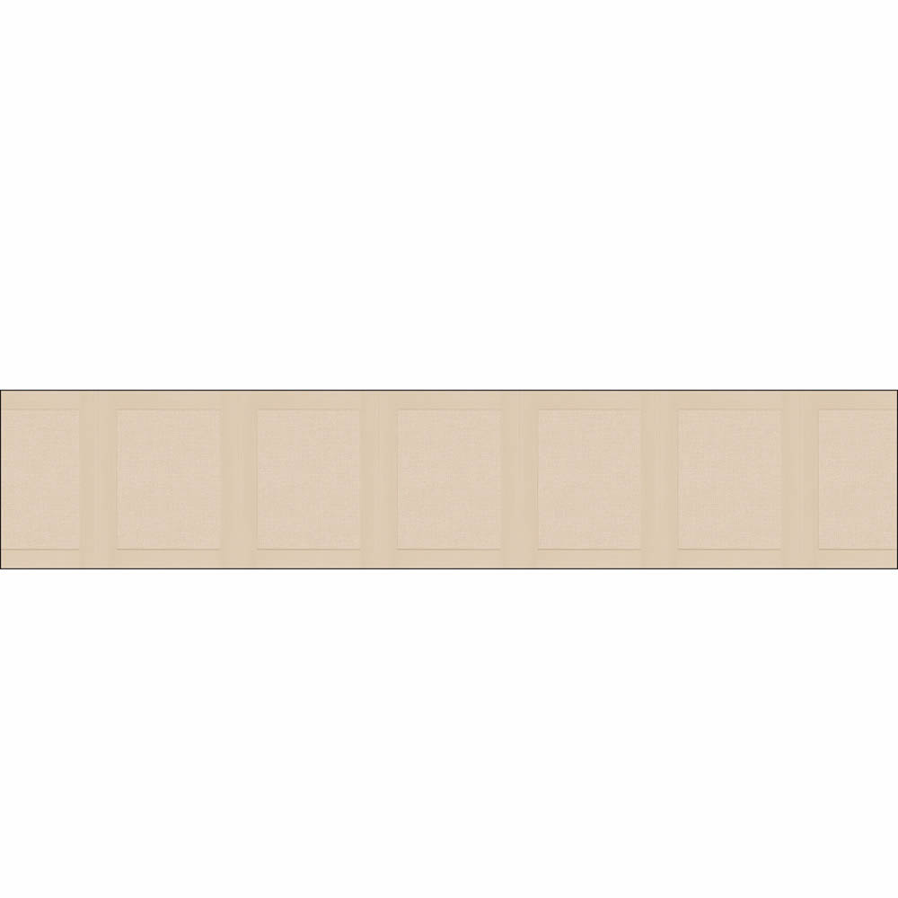 Wandbild M Jute Bordüre eintönig Wandpaneele beige PMW105231010