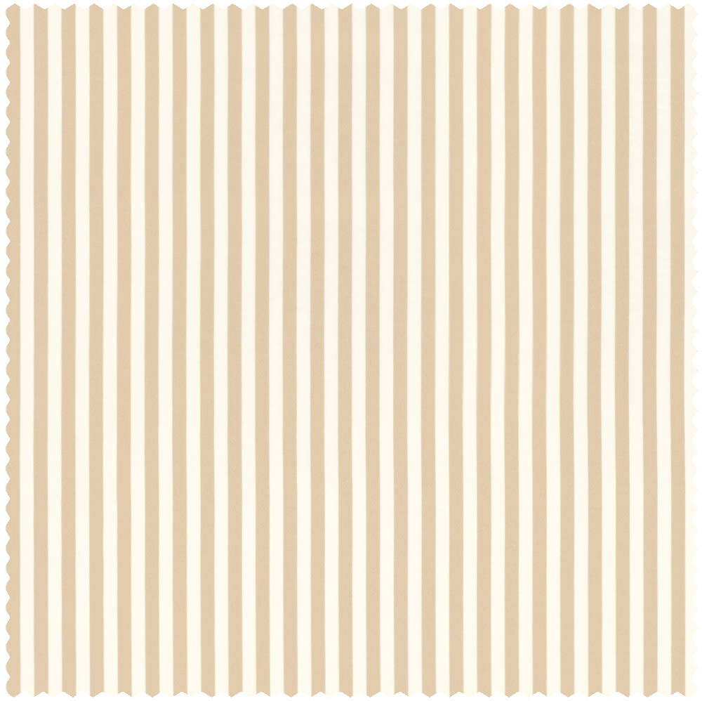 Stoff breite Streifen weiß beige gestreift OUAT45341218