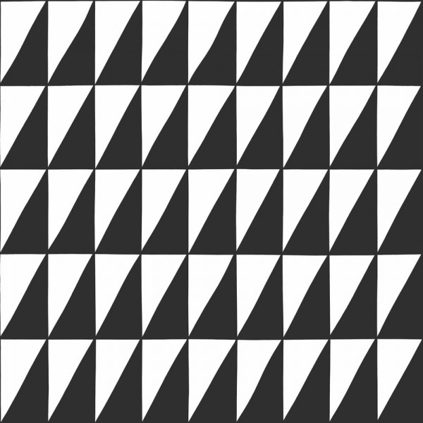 Wallpaper black white triangles