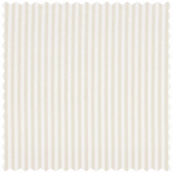 Beige white stripes decorative fabric Rose & Nino 45340183