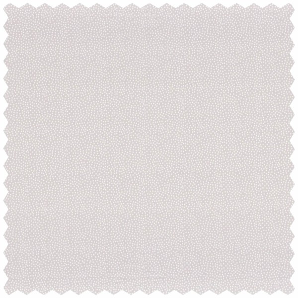 Light-gray decorative fabric with white dots Rose & Nino