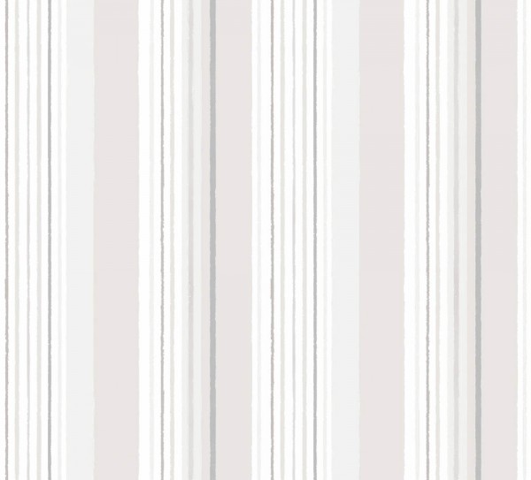 Wallpaper paper beige gray stripes Ohlala 335830