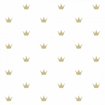 Wallpaper crowns gold