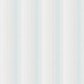 Light blue stripes non-woven wallpaper