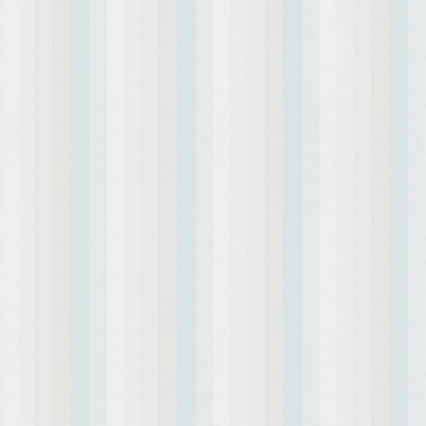 Light blue stripes non-woven wallpaper