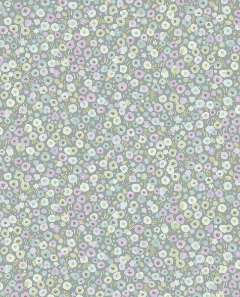 flowers floral pattern non-woven wallpaper green Explore Eijffinger 323064