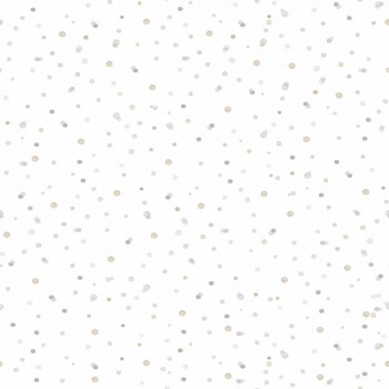 Wallpaper paper white beige gray splashes of color Ohlala 335420