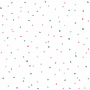 Wallpaper colorful little dots