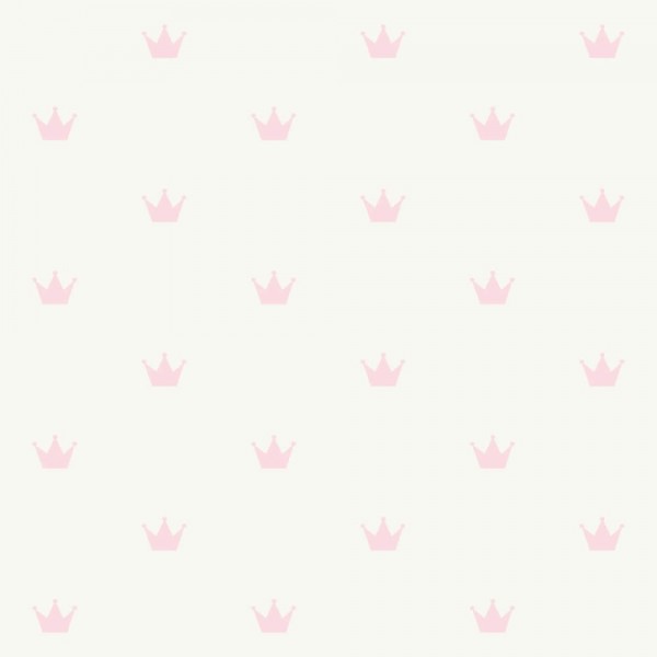 Wallpaper shining pink crowns