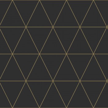 Wallpaper black graphich triangles