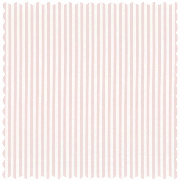 Striped fabric Pink White Rose & Nino 45340209