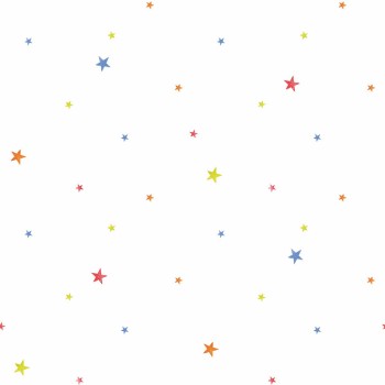 shapes star wallpaper white and colorful Tiny Tots 2 Essener G78414