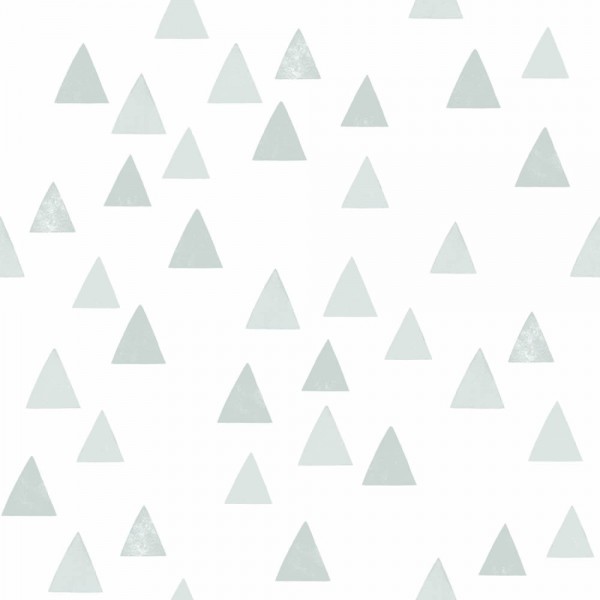 Wallpaper pale-green triangles