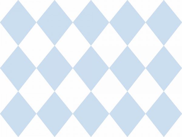 Wallpaper paper light blue diamond pattern Ohlala 335861