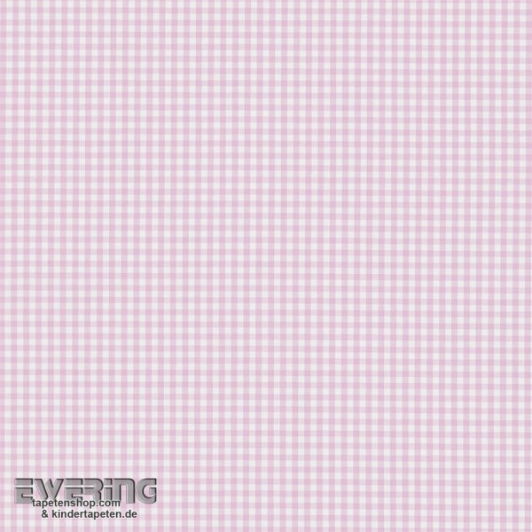 Pink check pattern decorative fabric