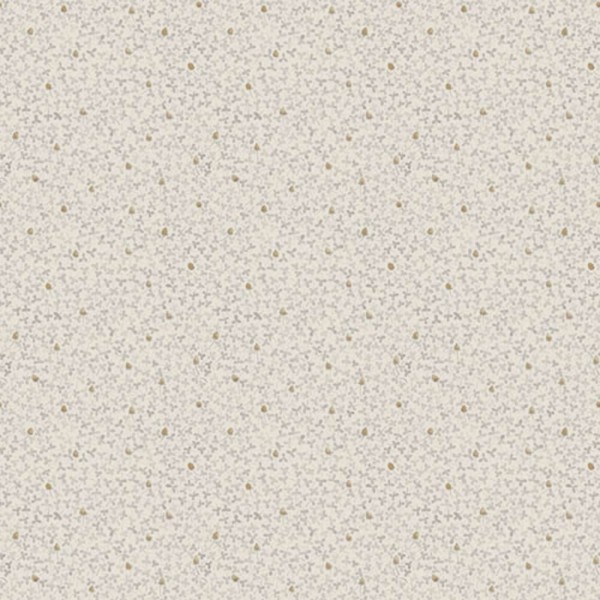 Lucky clover non-woven wallpaper taupe Grönhaga Rasch Textil 028022