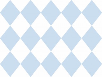 Wallpaper paper light blue diamond pattern Ohlala 335861