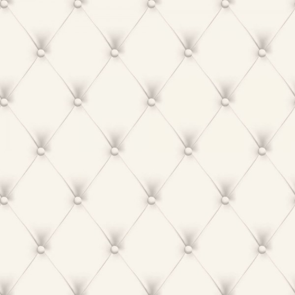 Wallpaper cream upholstery look