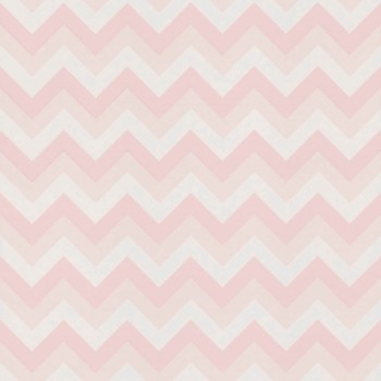 Non-woven wallpaper zigzag pink