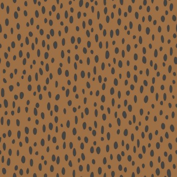 color dots dark orange non-woven wallpaper Woodland Rasch Textil 139257