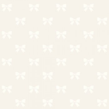 Wallpaper loops cream-white