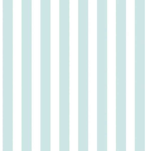 Graphic shape non-woven wallpaper turquoise and white Tiny Tots 2 Essener G78406