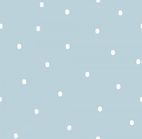 Paper-backing wallpaper light blue white dots of color Ohlala 336010